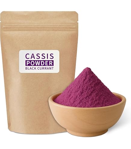 Amazon.co.jp: カシスパウダー 原料は青森県産カシスのみ 1袋約100g(無